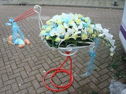Bloemen voor geboorte
