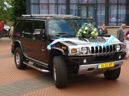 Bruidsauto decoraties